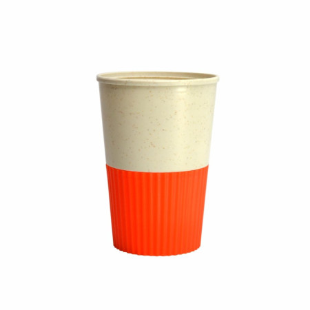 Термокружка 350 мл пластикова Line Art Eco Salta (помаранчевий)