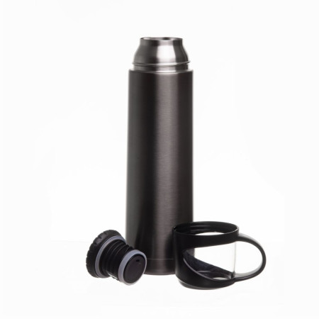 Термос 500 мл сталевий Line Art Borneo, вакуумний (графітовий)