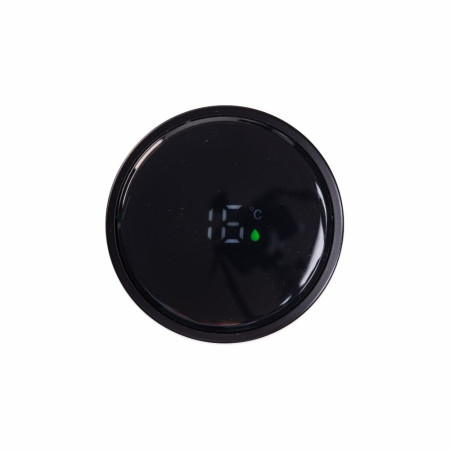 Термос 500 мл сталевий Line Art Cusco з індикатором температури, вакуумний (чорний)