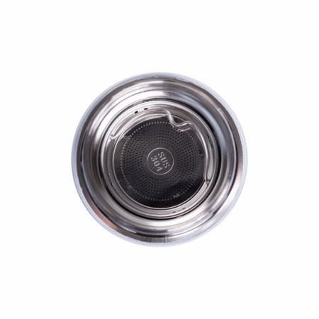 Термос 500 мл сталевий Line Art Cusco з індикатором температури, вакуумний (білий)