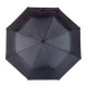 Парасоля складана напівавтоматична Bergamo Sky (чорний/червоний)