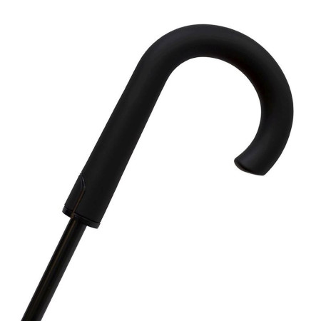 Парасоля-тростина напівавтоматична Bergamo Bloom (чорний/зелений)