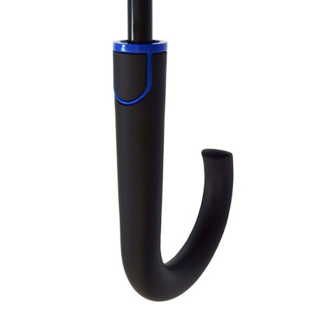 Парасоля-тростина напівавтоматична Line Art Line (чорний/синій)