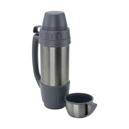 Термос 1,2 л сталевий Line Art Campania, вакуумний (графіт) Термос 1,2 л сталевий Line Art Campania, вакуумний (графіт)