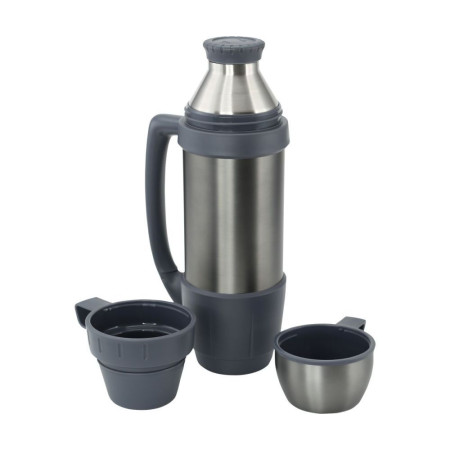 Термос 1,2 л сталевий Line Art Campania, вакуумний (графіт) Термос 1,2 л сталевий Line Art Campania, вакуумний (графіт)