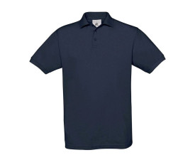 Футболка поло чоловіча B&C Safran (темно-синій)