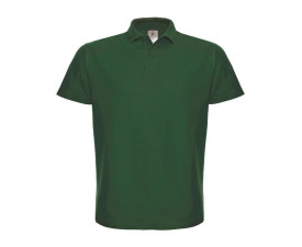 Футболка поло чоловіча з коротким рукавом B&C (темно-зелений)