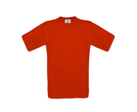 Футболка B&C Exact 150 (червоний)