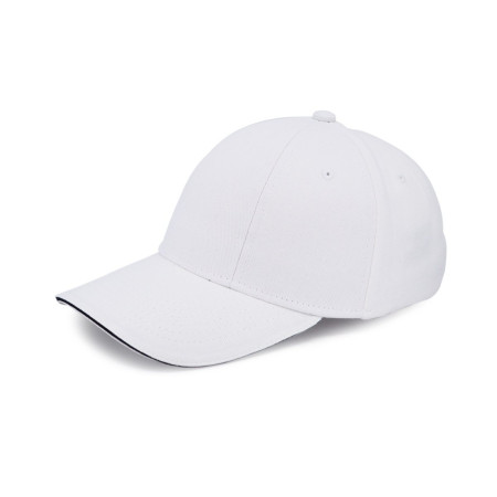 Кепка coFEE Turned sandwich (білий/чорний)