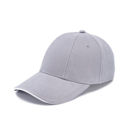 Кепка coFEE Turned sandwich (сірий/білий)