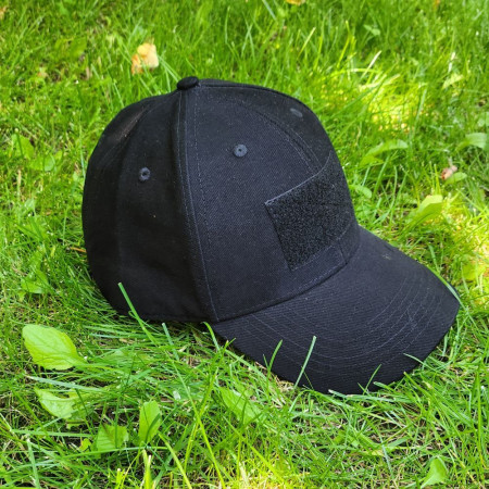 Кепка coFEE Heavy з липучкою велкро (чорний)