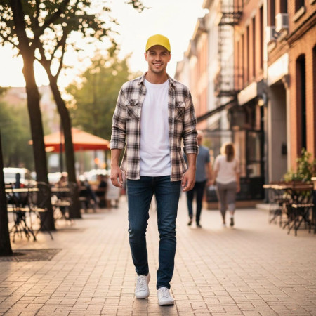 Кепка coFEE Heavy (жовтий) Кепка coFEE Heavy (жовтий)