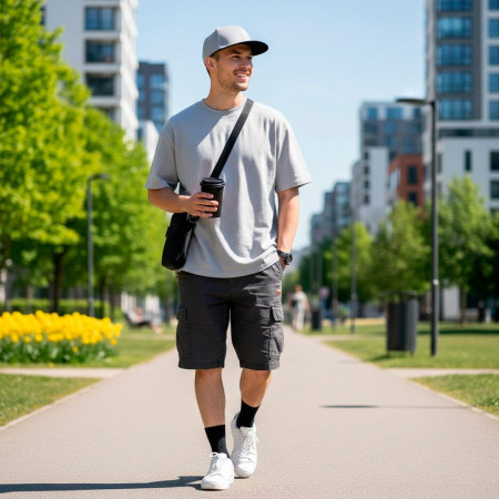 Кепка coFEE Snap (сірий/чорний)