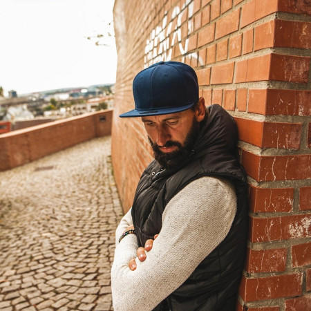 Кепка coFEE Snap solid (темно-синій)