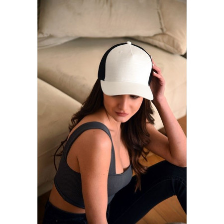 Кепка coFEE Five panels snap (білий)