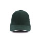 Кепка coFEE Classic sandwich (темно-зелений/білий)