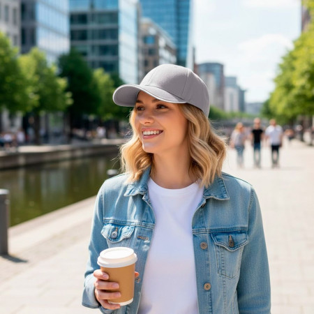 Кепка coFEE Classic sandwich (сірий/білий)