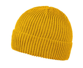 Шапка coFEE Wrap beanie (гірчичний)