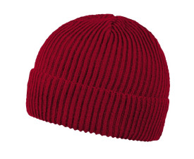 Шапка coFEE Wrap beanie (бордовий)