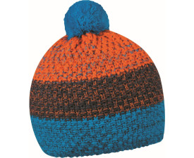 Шапка coFEE Three rows (бірюзовий/сірий/помаранчевий) Шапка coFEE Three rows (бірюзовий/сірий/помаранчевий)