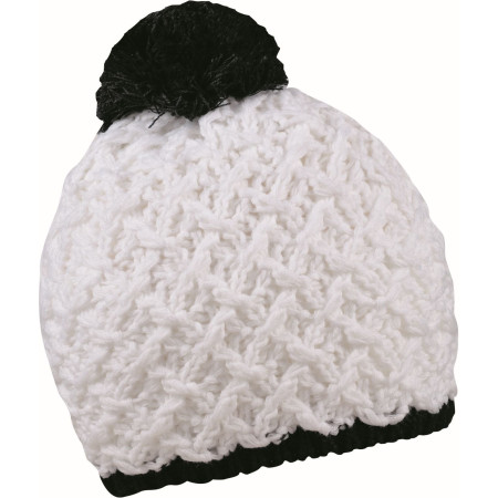 Шапка coFEE Rough style (білий/чорний)