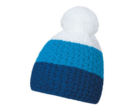 Шапка coFEE Cable knit (синій/блакитний/білий) Шапка coFEE Cable knit (синій/блакитний/білий)