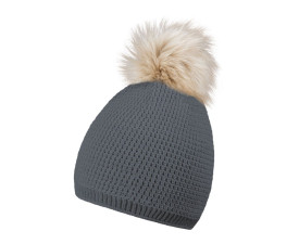 Шапка coFEE Smart fur (сірий/кремовий) Шапка coFEE Smart fur (сірий/кремовий)