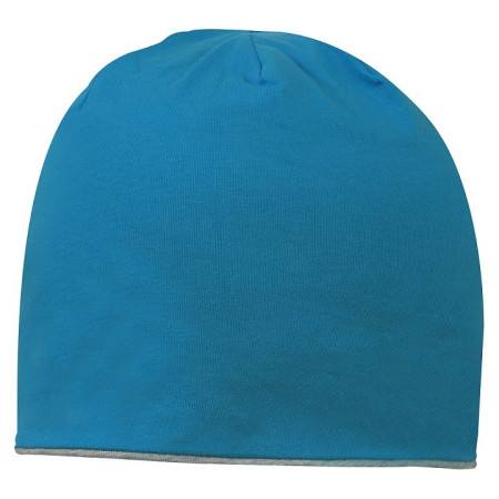 Шапка coFEE Contrasting jersey (бірюзовий/попелястий сірий)