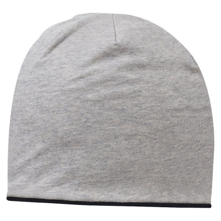 Шапка coFEE Contrasting jersey (чорний/попелястий сірий)