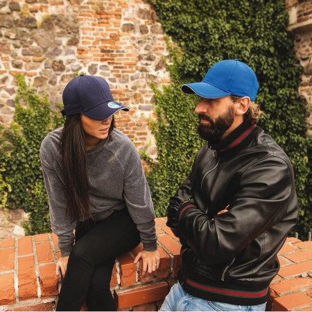 Кепка coFEE Ribbed (темно-синій/білий/чорний)