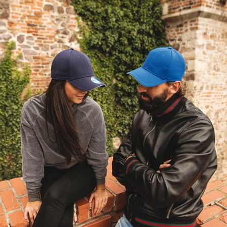 Кепка coFEE Ribbed (синій/білий/чорний)