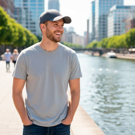 Кепка coFEE Ash jersey (попелястий сірий)