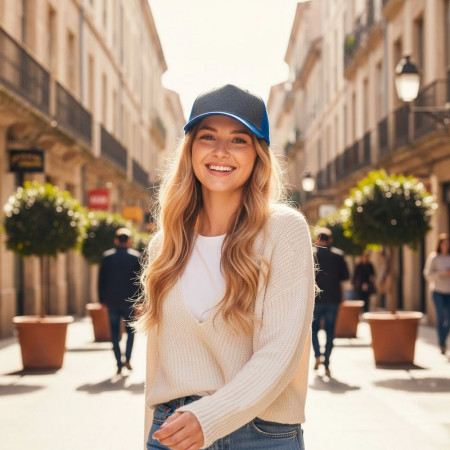 Кепка coFEE Ash jersey (синій)