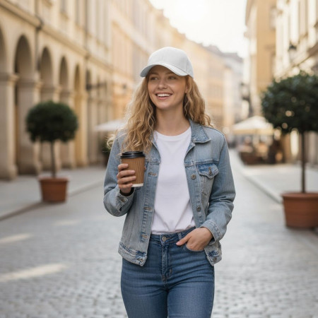 Кепка coFEE Squared (білий)