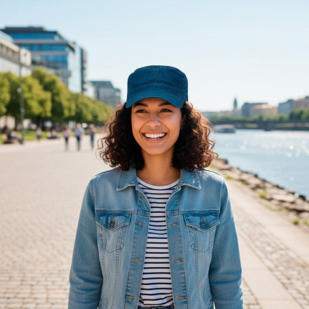 Кепка coFEE Military (синій)