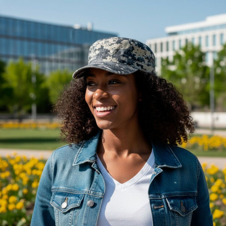 Кепка coFEE Military (піксель зелений)