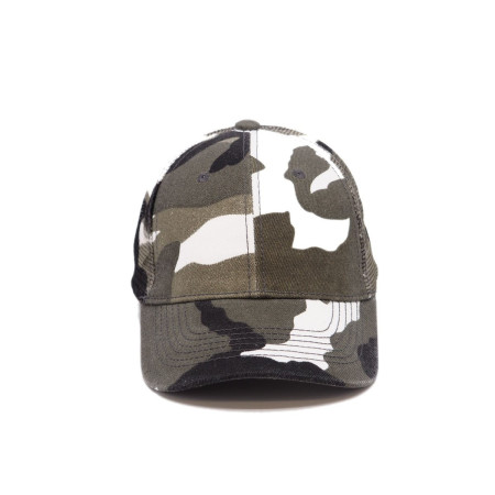 Кепка coFEE Army mesh (камуфляж чорний)