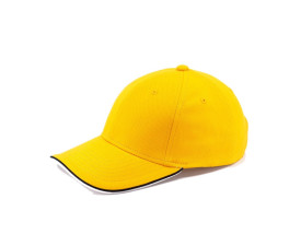 Кепка coFEE Piping (жовтий/чорний/білий)