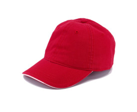 Кепка coFEE Child (червоний/бежевий)