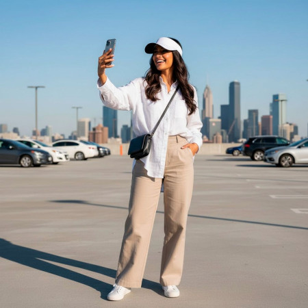 Козирок coFEE Visor (білий/чорний)