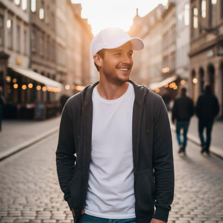 Кепка coFEE Cool feeling (білий)