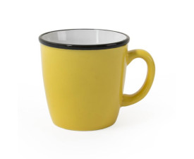 Керамічне горнятко REGINA 340 мл (жовто-білий) Керамічне горнятко REGINA 340 мл (жовто-білий)