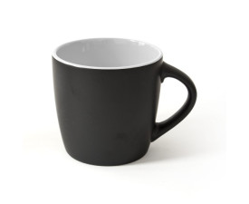Керамічне горнятко матове ETNA 300 мл (чорно-білий)