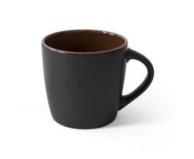 Керамічне горнятко матове ETNA 300 мл (чорно-коричневий)