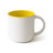 Керамічне горнятко матове SELENA 350 мл (біло-жовтий)