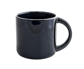 Керамічне горнятко OLYMPIA 350 мл (синій/срібло) Керамічне горнятко OLYMPIA 350 мл (синій/срібло)