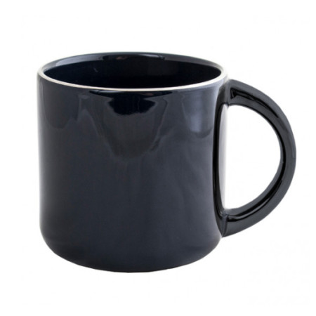 Керамічне горнятко OLYMPIA 350 мл (синій/золото)