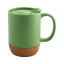 Керамічне горнятко KAROLINA, 400 мл (зелений)