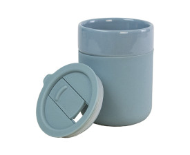 OMEGA, Керамічне горнятко 350 мл (блакитний)