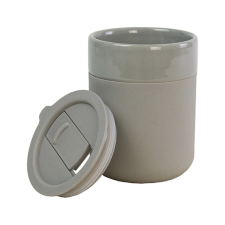 OMEGA, Керамічне горнятко 350 мл (чорний)